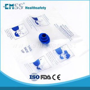 Maskra tal-Face Shield Maskra CPR Maska tal-Keychain CPR Bil-Valv One-way